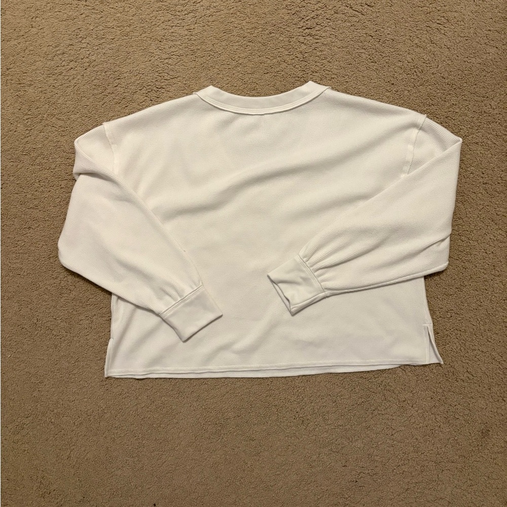 Hollister White Long Sleeve Tee
